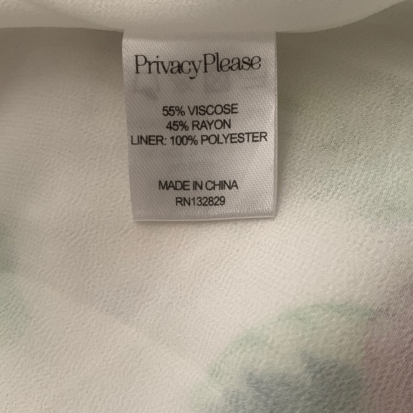 Privacy Please tropical maxi. - Picture 7 of 9